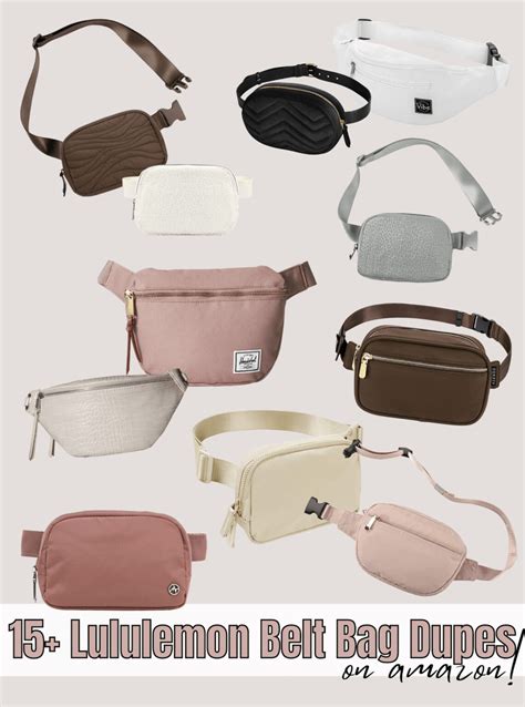 belt bag lulu dupe|best lululemon dupe belt bag.